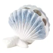 - Toothbrush Holder, Countertop Acessories, Beach Inspired Home Decor (Abstra...