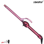 Ubeator 9mm-13mm-16mm Small Curls Extra-long Ceramic Fast Heating Tube Hair Curling Iron Wand For Short Hair