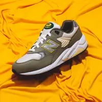 在飛比找蝦皮購物優惠-New Balance 580 橄欖綠 舒適 經典 男款 慢