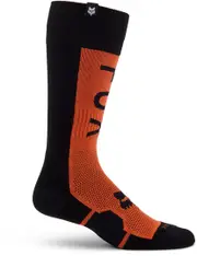 FOX 360 Divider Motocross Socks, black-orange, Size L for Men Black Orange