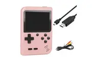 2025 Built-in 500 Handheld Game Console Retro 1 Player Pink