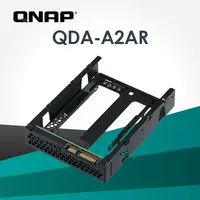 在飛比找PChome24h購物優惠-QNAP 威聯通 QDA-A2AR 雙 2.5 吋轉單 3.