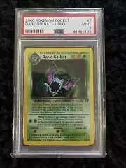 PSA 9 Pokemon Rocket Dark Golbat Holo 7/82 2000