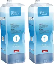 Miele UltraPhase 1 2-Component Detergent for Whites and Colors Aqua Fragrance -