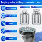 2Pcs Angle Grinder to Grooving Machine Adapter Aluminum Alloy M10/M14 EmUfS