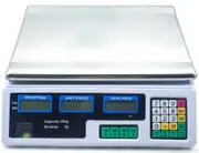 Kitchen Scale Digital Commercial Shop Electronic Weight Scales Food 40KG WH