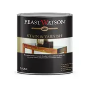 Feast Watson 250ml Gloss Rich Jarrah Stain And Varnish - 250ml