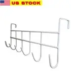 Over The Door Hook, Organizer Rack, Hanging for Coats, Hats, Towels, 6 Hook NEW