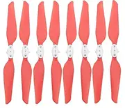 2/4/8pcs Quick-Release Foldable Props Blades, for Millet, for FIMI X8 SE 2020 Propellers Quadcopter Accessories Blade Propeller(8pcs red)