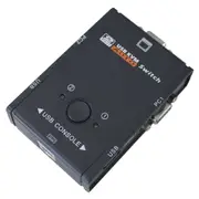 2 Port Usb Kvm Switch Vga Monitor Keyboard Mouse W/ 2 Pc Usb 2.0 Ps/2 Kvs-201U
