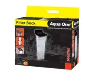 Aqua One Filter Sock & Holder - 10 W X 10 D X 37cm - Square
