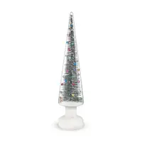 在飛比找誠品線上優惠-美國 MoMA LED玻璃聖誕樹擺飾/ 雪域仙境/ 大
