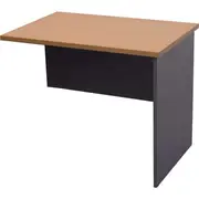 Rapidline Rapid Worker Desk Return W1200 x D600 x H730mm Cherry/Ironstone
