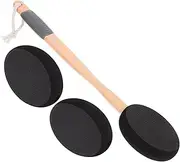 1 Set Bath Brush Long Handle Shower Brush Exfoliating Lotion Applicator Sunscreen Applicator Back Lotion Applicator Back Cream Applicator Bath Exfoliating Brush Face Body Black Eva
