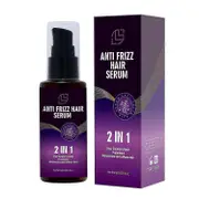 Anti Frizz Hair Serum - 2 In1 Frizz Control & Heat Protectant with Camellia Japonica Seed Oil for Frizzy, Dry & Damaged Hair - Nourishes and Repair...