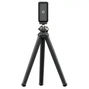 FireFly FFT-F1C Flexible Camera Tripod w/ Removable Smartphone Holder Black