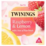 英國TWININGS川寧 覆盆子樹莓檸檬水果茶無咖啡因花草茶可冷泡