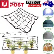13 Size Elastic Scrog Trellis Net Hooks Plant Support Netting for Grow Tent AU