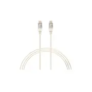 10Pcs White Cat 6A Rj45 S Ftp Thin Lszh 30 Awg Network Cable