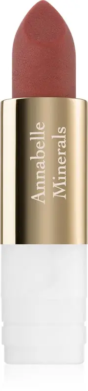 Annabelle Minerals Hydrating Glossy Lipstick Refill Color Strawberry 3.5g