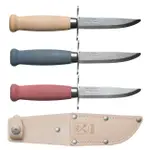 【台灣黑熊】瑞典 MORAKNIV SCOUT 39 SAFE (S) 鈍頭雙邊護指直刀 登山露營料理刀 居家/上班