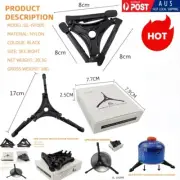 Outdoor Camping Gas Tank Stove Base Holder Canister Bottle Tripod Stand Hiking