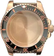 KBTBSCCPLG Watch Case Sub Style For NH35/36 4r35/36 Movement Sapphire Crystal Watch Accessory Parts watch case