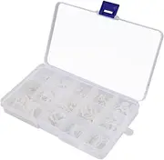 HEALEEP 260Pcs O Gasket Assortment Nylon Sealing Washer Rings for Leak Prevention Essential Sealing Supplies for Home and Industrial Use