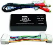 PAC AOEM-HON20 Aftermarket Amplifier to Factory Radio Integration Interface RCA (for: Honda)
