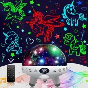 Unicorn Gifts Toys for 1-12 Year Old Girls.Unicorn Night Light Projector for ...