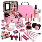 Kids Washable Makeup Girl Toys - Kids Makeup Kit for Girl, Real Make Up Set,