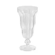 Lemon & Lime 410ml Plastic Sundae Ice Cream Cup - Clear