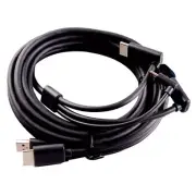 For Vive 3-In-1 Accessories Replacement Cable -Compitable 5M, USB, VR7180
