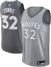 Outerstuff Karl Anthony Towns Minnesota Timberwolves #32 Youth 8-20 Gray City Edition Swingman Jersey