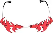 FELTECHELECTR 1Pc Exquisite Goldfish Party Glasses Wacky Acetate Sunglasses Photo Prop for Boys and Girls Party Favors