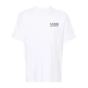 [Amiri] Amiri Bones Stacked Cotton T-shirt L WHITE