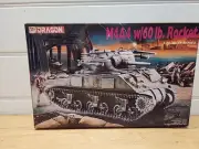 1995 DRAGON M4A4 W/60 LB ROCKET US TANK WWII MILITARY MODEL KIT 1:35 MIB # W