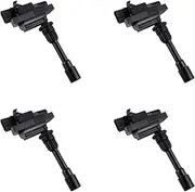 4X Ignition Coil Compatible For Ford KN KQ 1.6L & Mazda 323 Astina BJ 1.6L 1998-2003