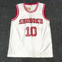 在飛比找蝦皮購物優惠-SLAMDUNK SHOHOKU 10 JERSEY 櫻木花