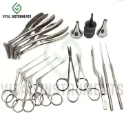 ENT Essentials Kit - Exam Forceps, Cannulas, Applicators, Viennas & Curettes