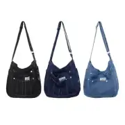 Denim Crossbody Bag Travel Tote Bag Women Crossbody Bag Shoulder Bag for Party