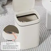 Sleek 14L Sensor Trash Can with Touch Control Panel for Easy Operation
