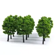 SET OF 20 MODEL TREES TRAIN RAILROAD DIORAMA WARGAME PARK SCENERY OO SCALE