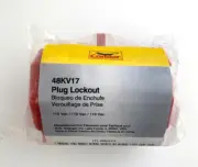 Condor 48Kv17 Plug Lockout Red Plastic