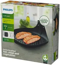 在飛比找樂天市場購物網優惠-PHILIPS 飛利浦健康氣炸鍋專用煎烤盤 (彩盒 HD99