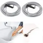 Waste Pipe Long Drain Unblocker Plumbing Snake Water Sink Cleaner Hair