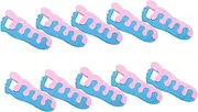 BIUDECO Nail Art Toe Separators Sponge Material Toe Dividers Comfortable and Practical Foot Tool Random Color