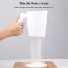 Handheld Automatic Sieve Powder Strainer Cup Kitchen Cooking Baking Pastry Tools