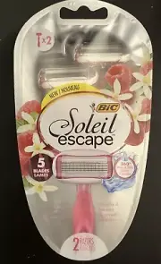 BIC Soleil Escape Disposable Women's Razors | Vanilla & Berries Scent