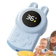 Baby Bath Temperature Monitor - Water Resistant Hot Tub Temperature Gauge with Alarm - Upgraded Sensor, Fast Reading Bathtub Pool, Bath Tube Floating Toy